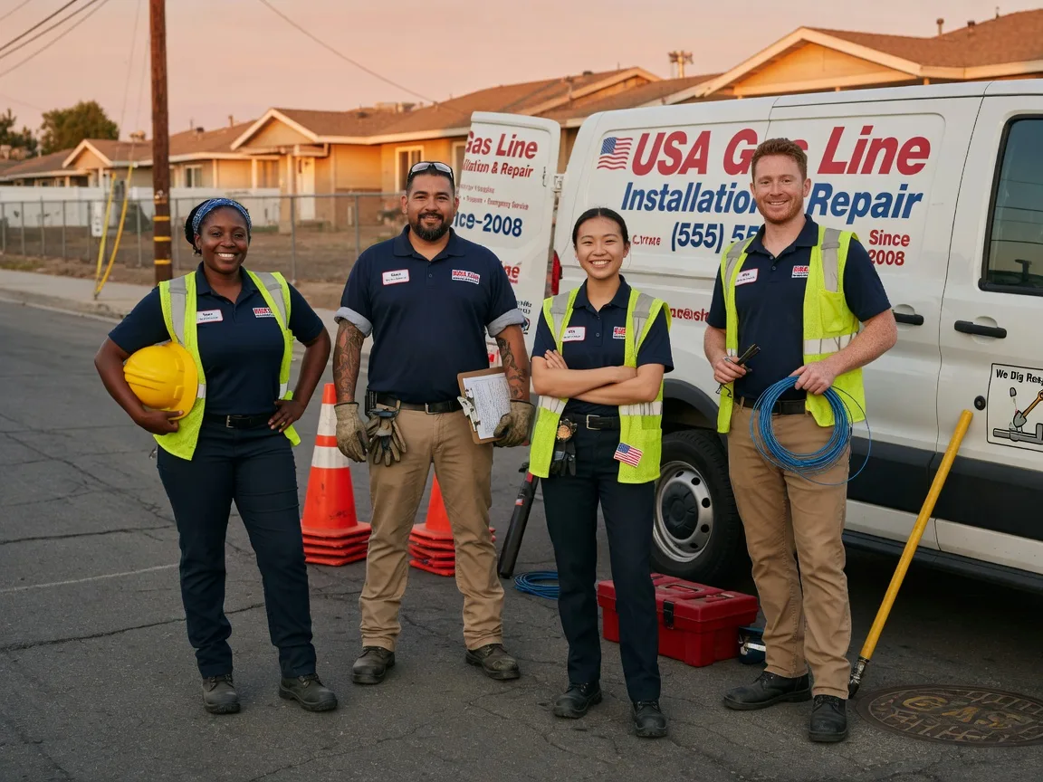 Gas Line Installation company in Myrtle, MS